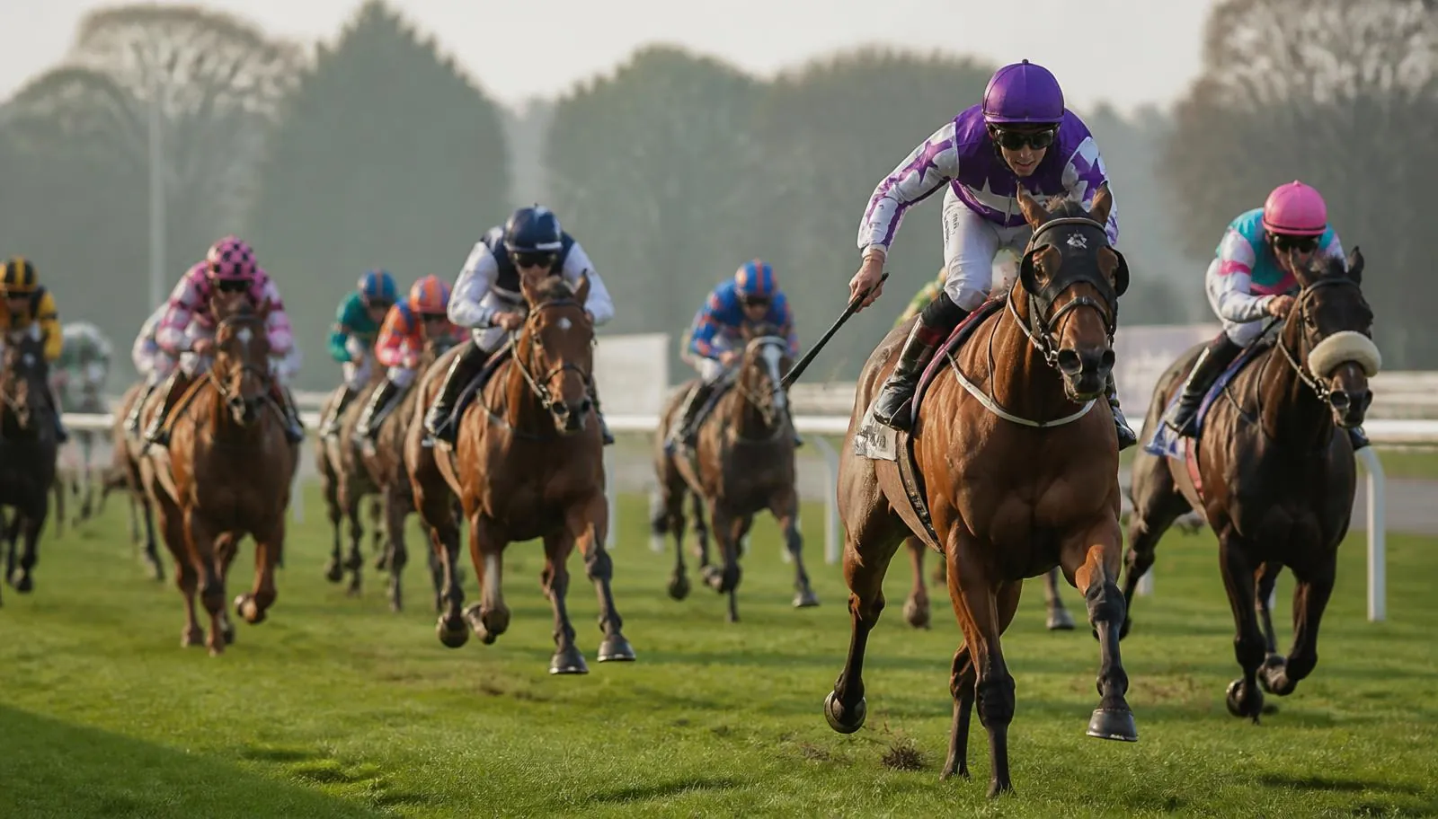 Racing at Leopardstown